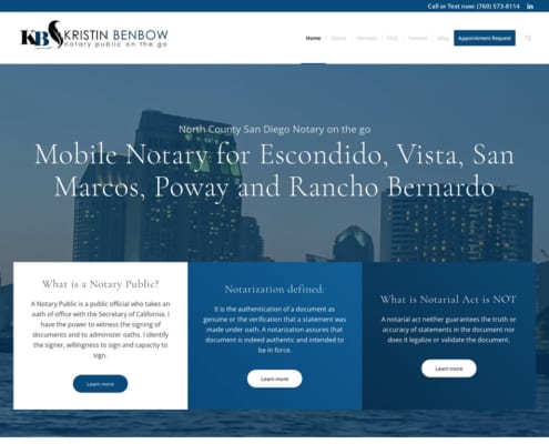 Kristin Benbow Notary Public